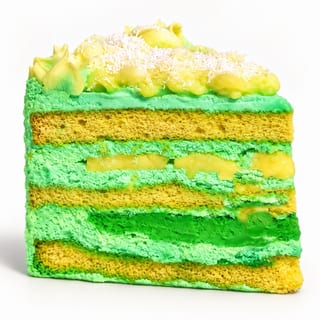 SUMMER LIMITED! Pandan Citrus Rice Pudding Slice (斑斓柚香米布丁切块)