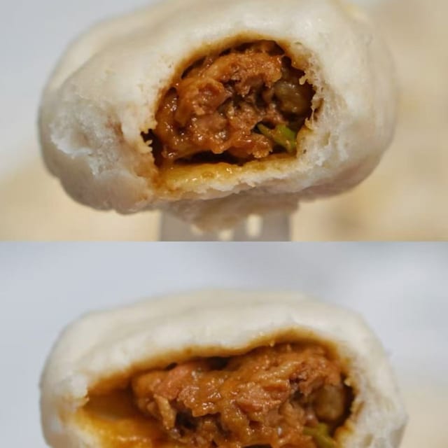 Homestyle Pork Bun 3pcs 鲜汁手工肉包3个.