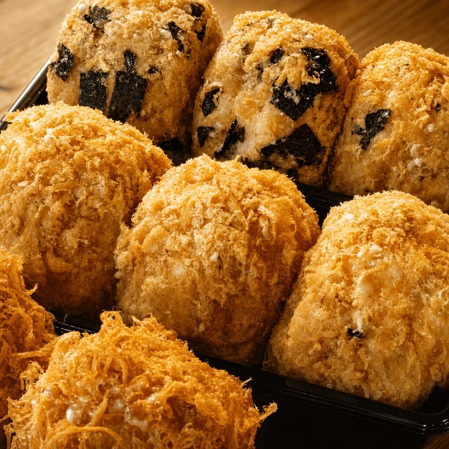 Seaweed Pork Song Song (海苔肉松小贝) (4 Pcs).