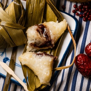 Sweet Date w/Red Bean Rice Dumpling (蜜枣赤豆沙粽)